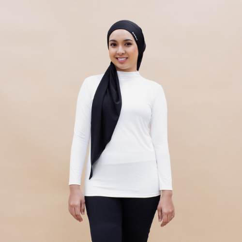 AirLite InnerGlow Mock Neck Top