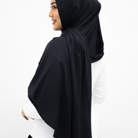 Sports Hijabs GLOWco Exclusive Air Mesh Active Shawl in Black