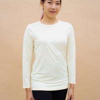 Innerwear GLOWco Exclusive AirLite InnerGlow Crew Neck Top in Nude