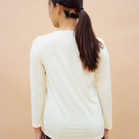 Innerwear GLOWco Exclusive AirLite InnerGlow Crew Neck Top in Nude