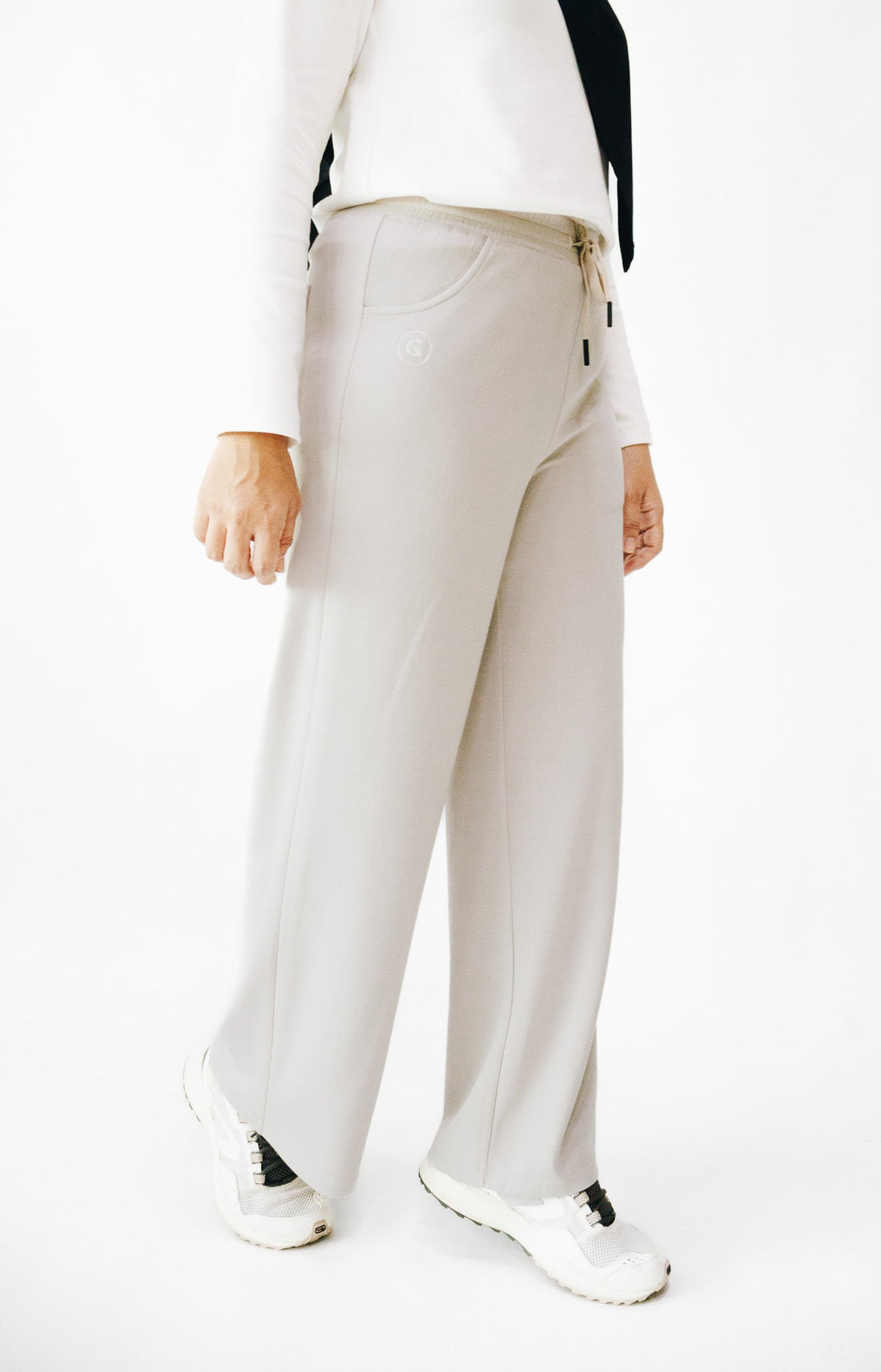 Bottoms GLOWco Exclusive Cloud Cosy Lounge Pants in Bone