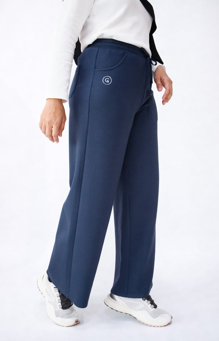 Bottoms GLOWco Exclusive Cloud Cosy Lounge Pants in French Navy