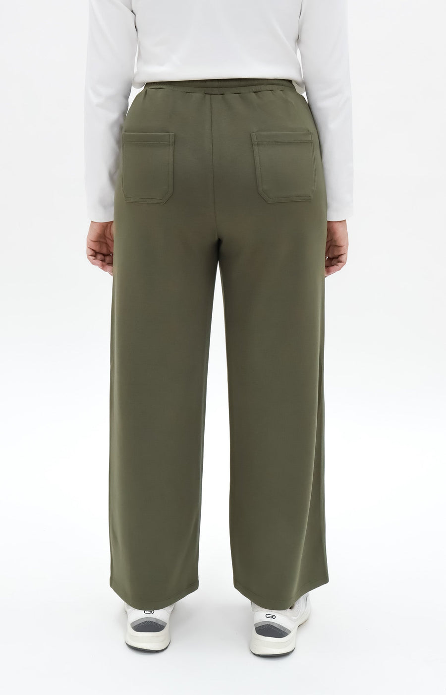 Bottoms GLOWco Exclusive Cloud Cosy Lounge Pants in Olive