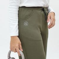 Bottoms GLOWco Exclusive Cloud Cosy Lounge Pants in Olive