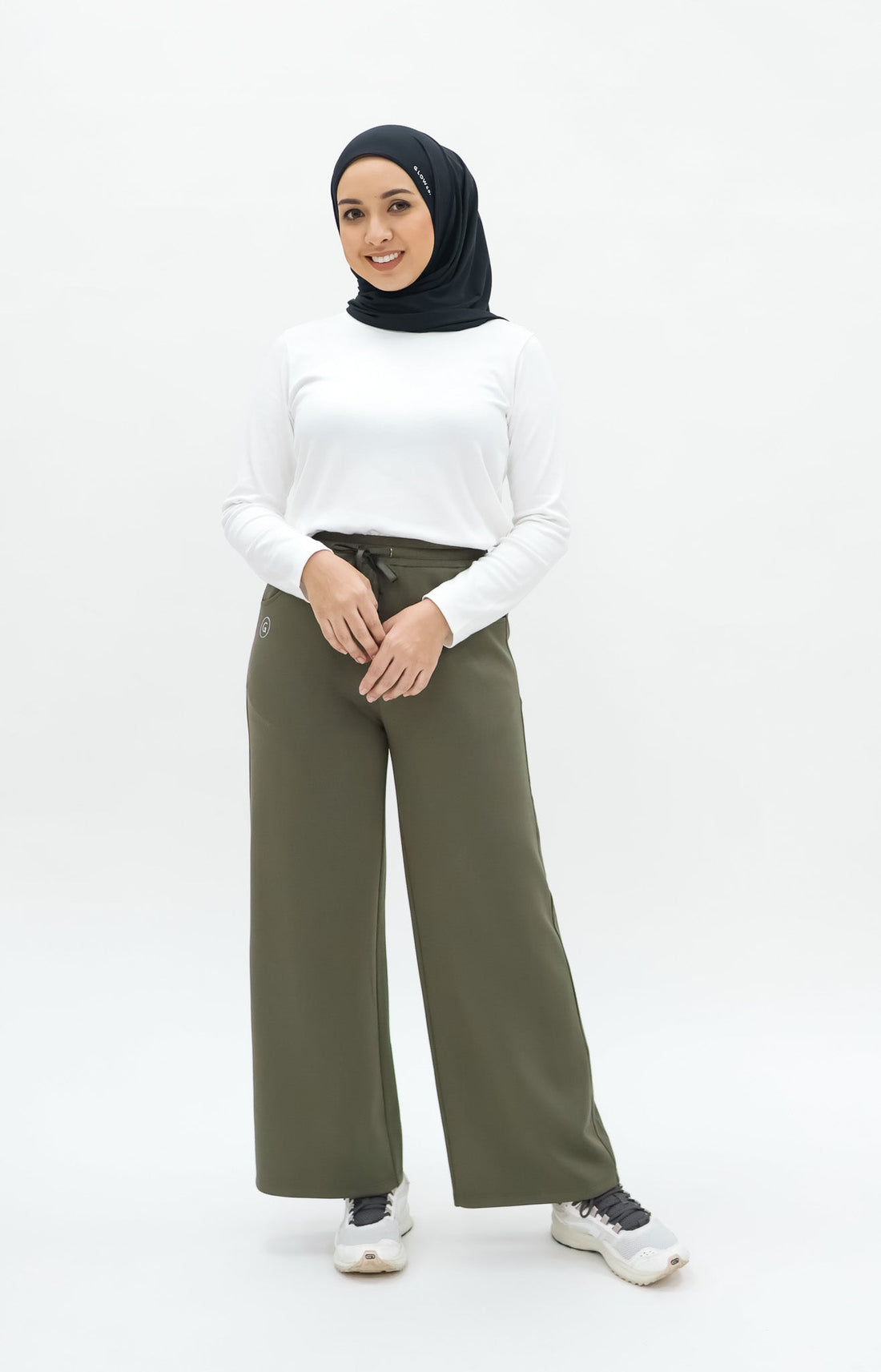 Bottoms GLOWco Exclusive Cloud Cosy Lounge Pants in Olive