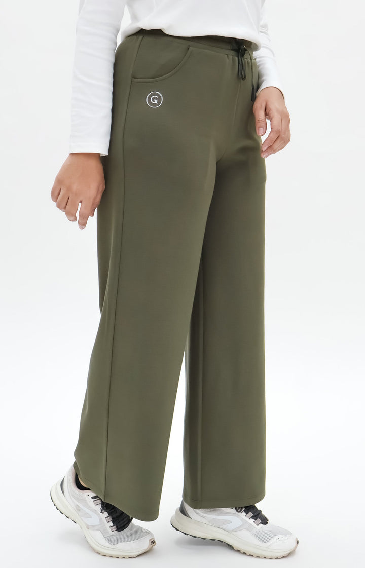 Bottoms GLOWco Exclusive Cloud Cosy Lounge Pants in Olive