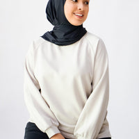 Tops GLOWco Exclusive Cloud Cosy Pullover in Bone