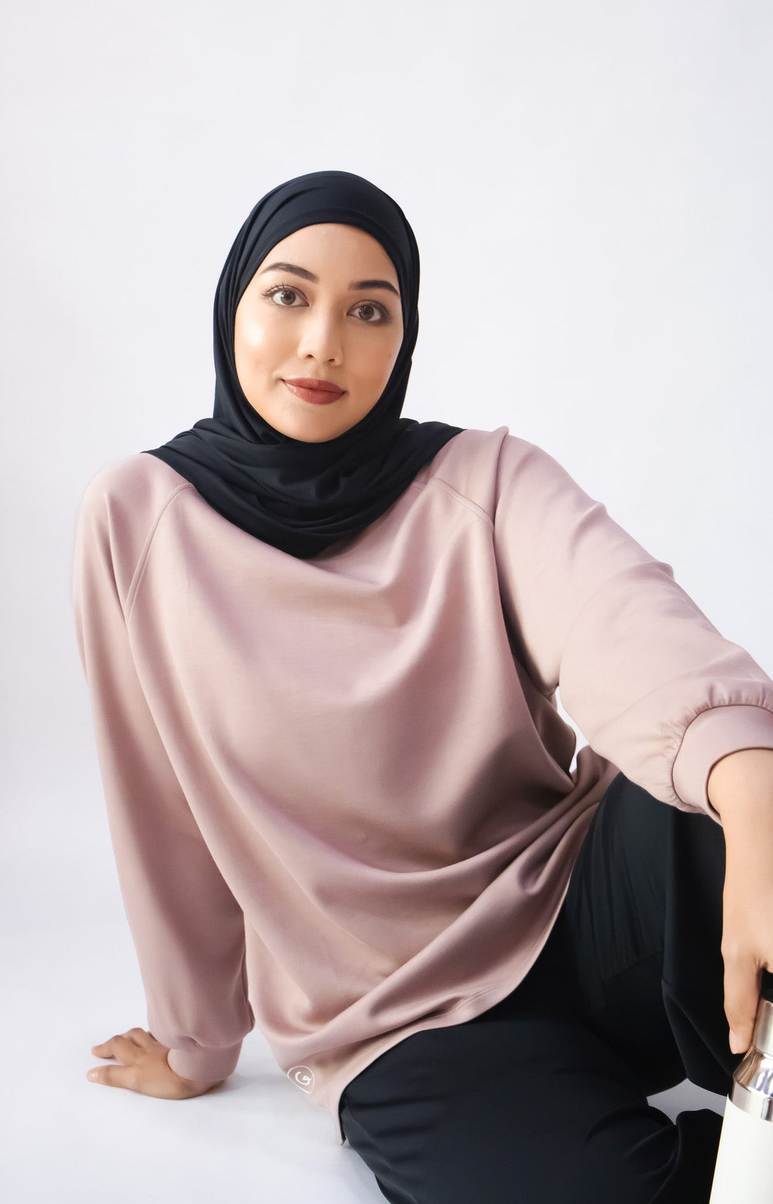 Tops GLOWco Exclusive Cloud Cosy Pullover in Rosy Brown