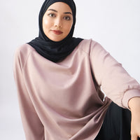 Tops GLOWco Exclusive Cloud Cosy Pullover in Rosy Brown