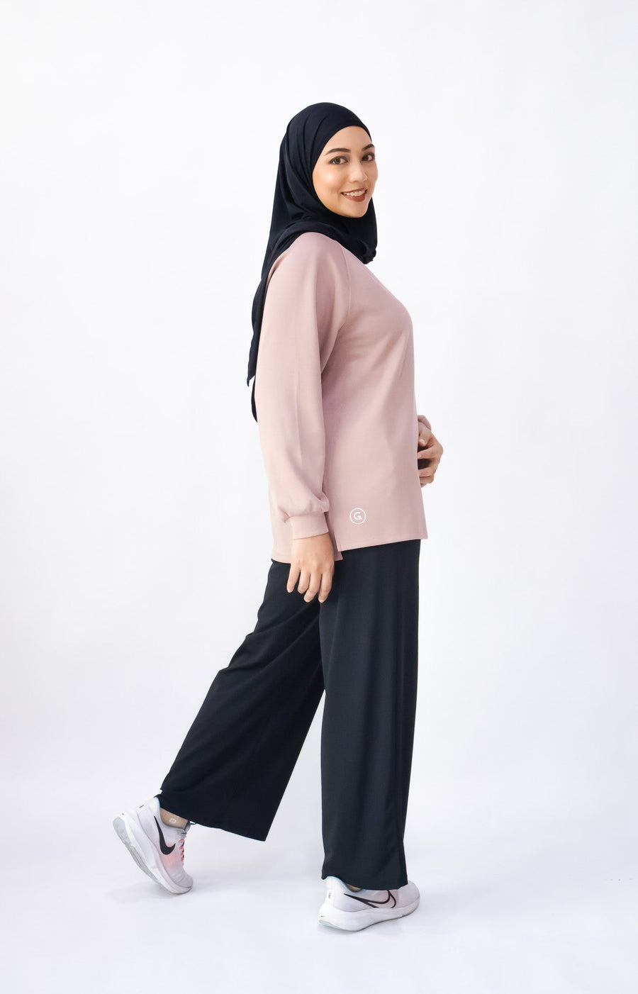 Tops GLOWco Exclusive Cloud Cosy Pullover in Rosy Brown