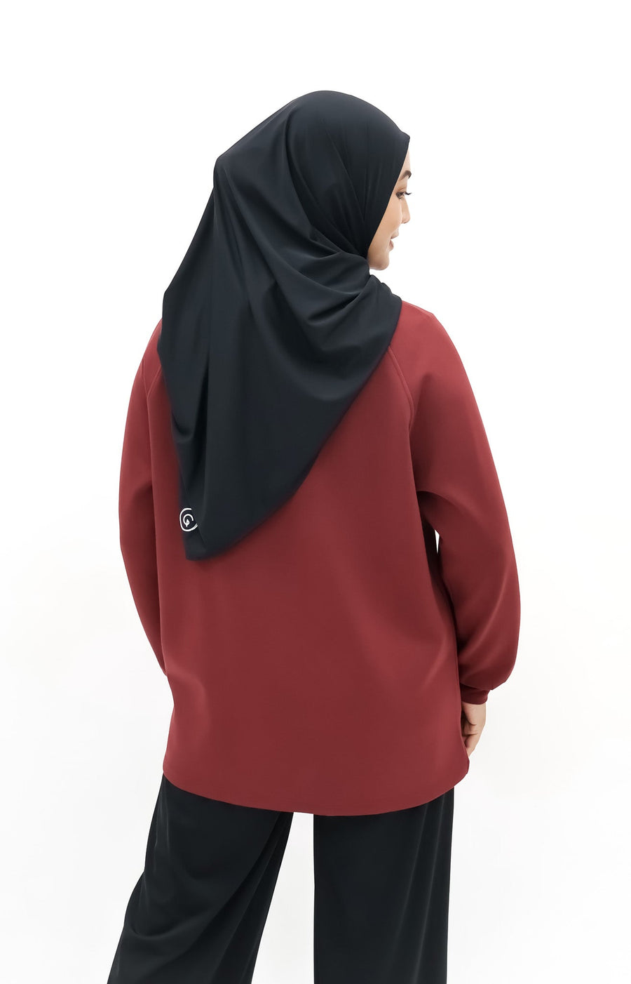 Tops GLOWco Exclusive Cloud Cosy Pullover in Ruby Red