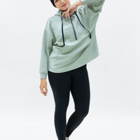 Tops GLOWco Exclusive Oversized Hoodie in Peppermint