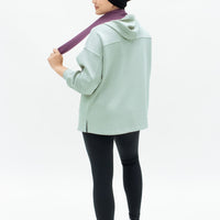 Tops GLOWco Exclusive Oversized Hoodie in Peppermint